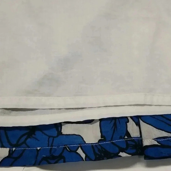 {LondonJean} Chino Floral Print Skirt - Picture 11 of 12